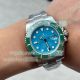 N+ Factory New Swiss Clone Tiffany Blue Rolex Submariner Green Ceramic Bezel Watch (4)_th.jpg